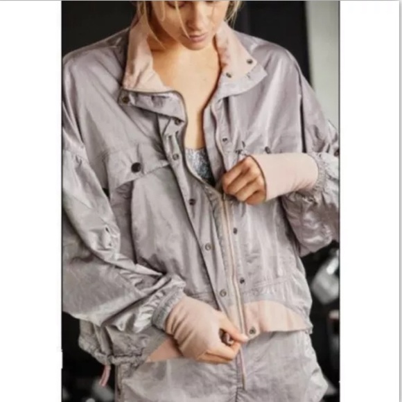 NWOT New Free People Movement Opal Workout Jacket Size Medium - Picture 3 of 14